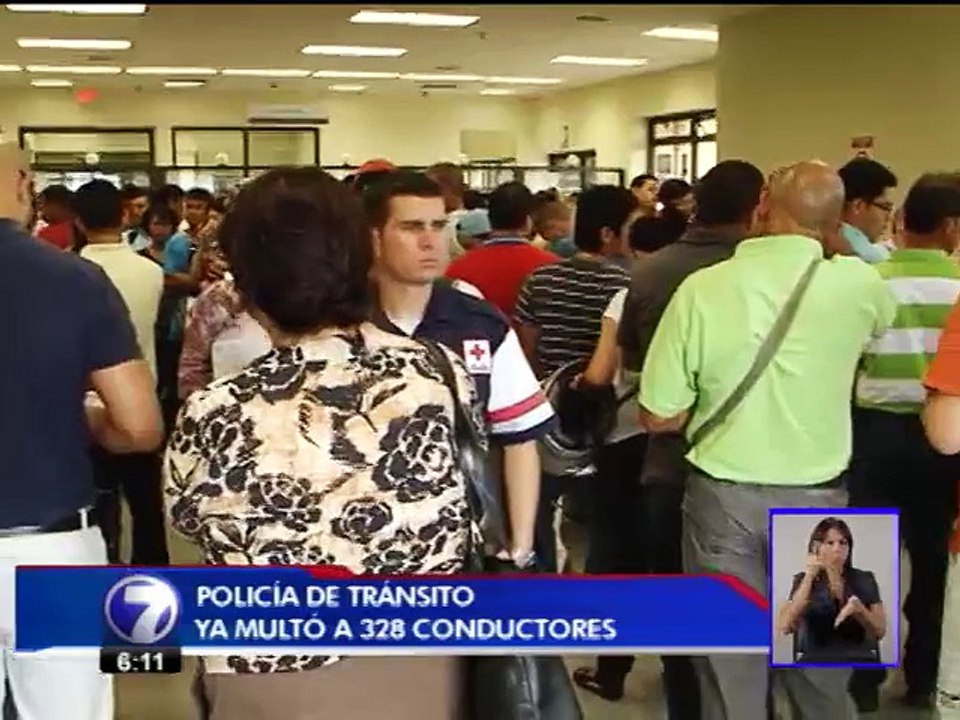 328 conductores ya fueron multados por no cambiar las placas de su carro