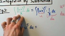 Calculus II - Integration Techniques - Substitution - Example 2 (Indefinite)