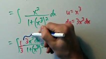 Calculus II - Integration Techniques - Substitution - Example 5 (Indefinite)