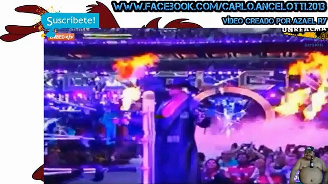 the undertaker vs bray wyatt wrestlemania 2015 VICTORIA UNDERTAKER 29 03 2015 pelea completa PARTE 1
