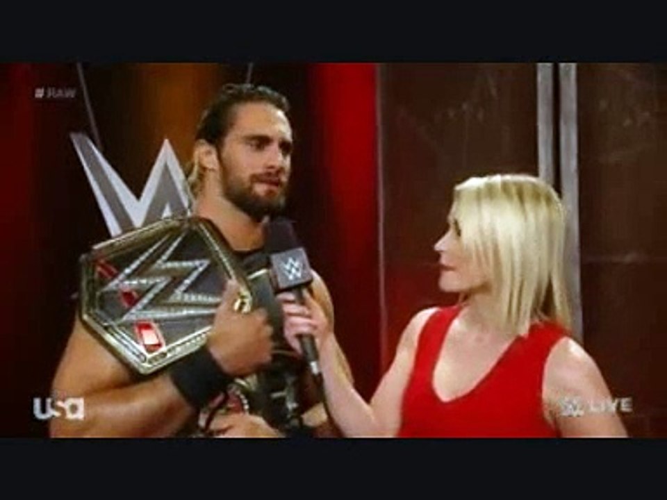 Renee Young interviews Seth Rollins (30-3-15)