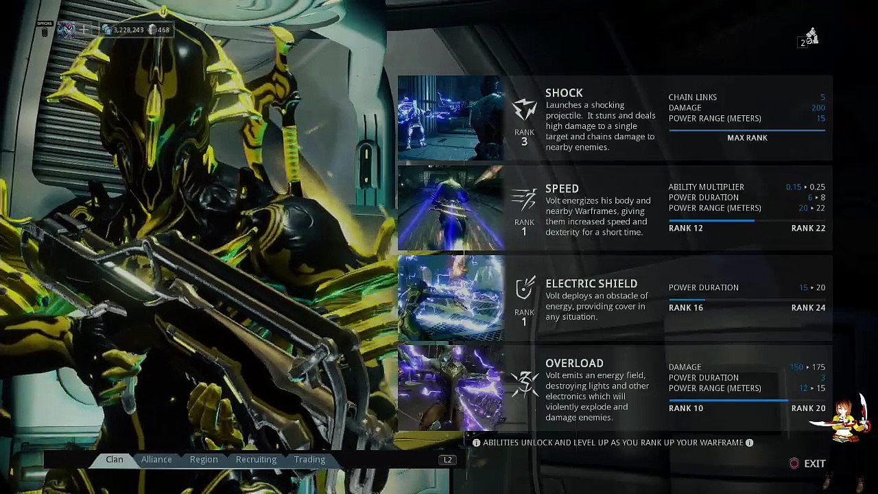 Warframe:Volt Prime Review(Playstation 4)