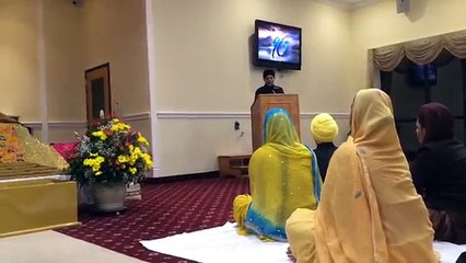 Arpinder Kaur talking about Sikh Identity in Washington