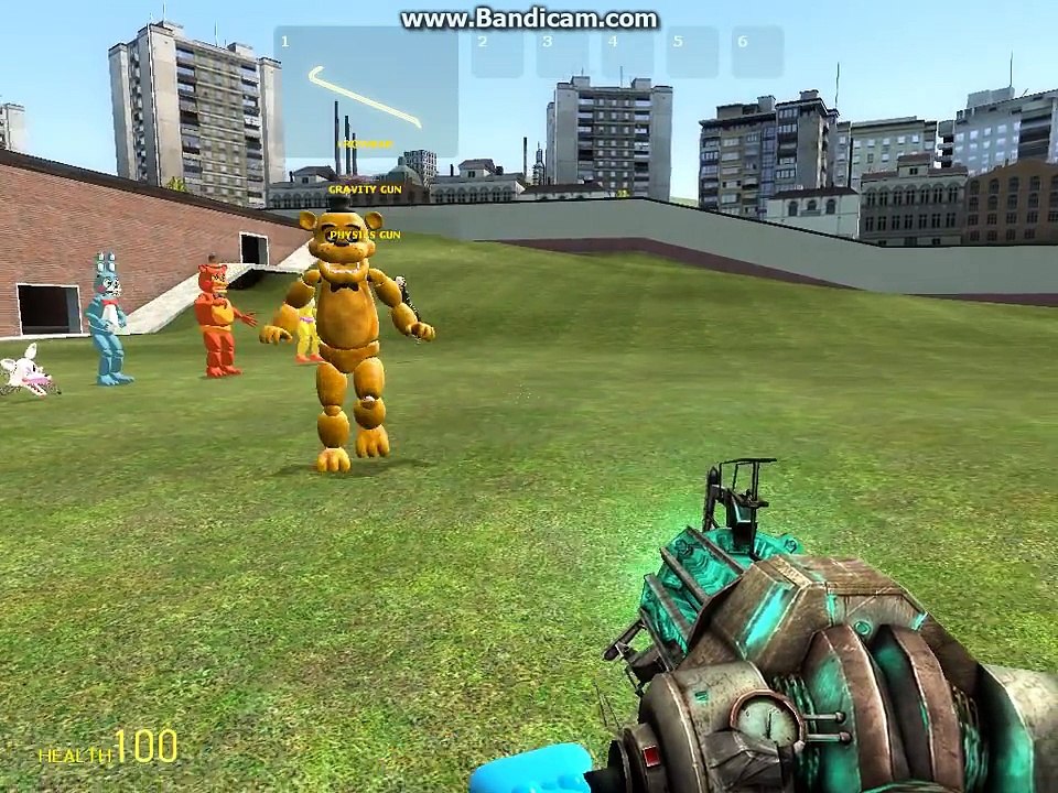 gmod RUNNING FNAF 2 TOY ANAMATRONICS!!!!!