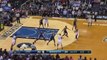 Rudy Gobert blocks Andrew Wiggins- Utah Jazz at Minnesota Timberwolves