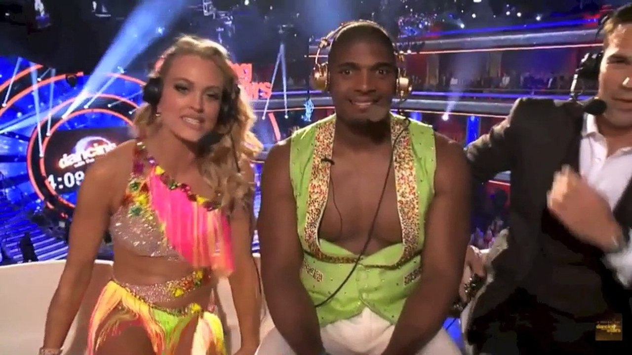 Michael Sam & Peta Murgatroyd on DWTS All Access, March 30, 2015.