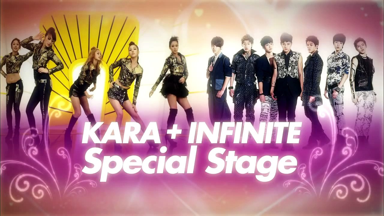 【TVPP】INFINITE - Couple (with KARA), 인피니트 - 커플 (with 카라) @ K-Pop All-Star Live in Niigata