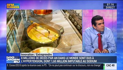 Nutrionix propose une solution innovante pour lutter contre la surconsommation de sel: Jean-Christophe Malrieu - 31/03