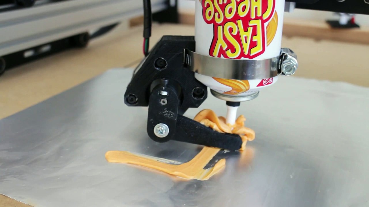 Imprimante 3D utilisant du fromage!