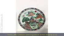 TORINO,     CHINESE QIANLONG PERIOD DISHES IMPERIAL  EURO 150