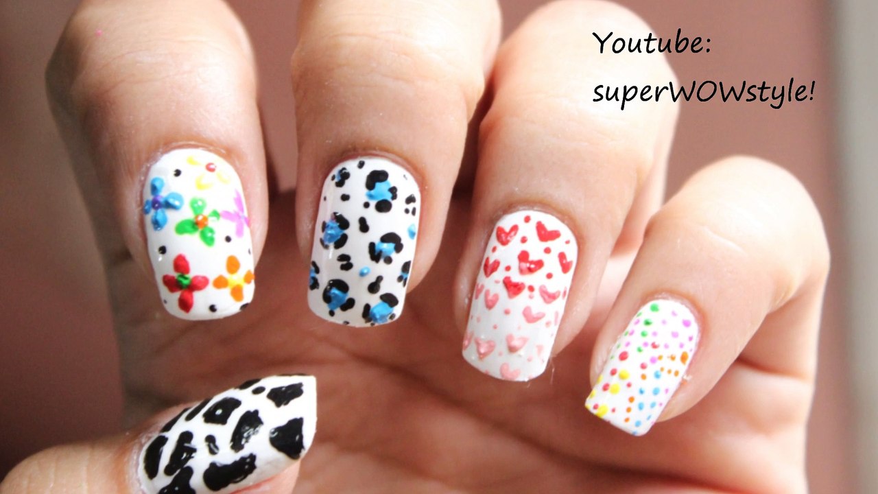 Toothpick Nail Designs ✔ Toothpick Nail Art Designs Without Tools