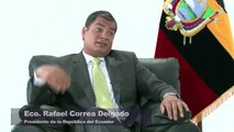 ¿Qué piensa Rafael Correa de los EE. UU. y Gran Bretaña?