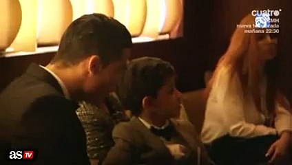 El hijo de Cristiano Ronaldo es fan de Messi- -Me habla de ti- - YouTube
