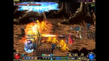 Dungeon Fighter online gameplay Gold Tunnel dungeon lvl 33-36