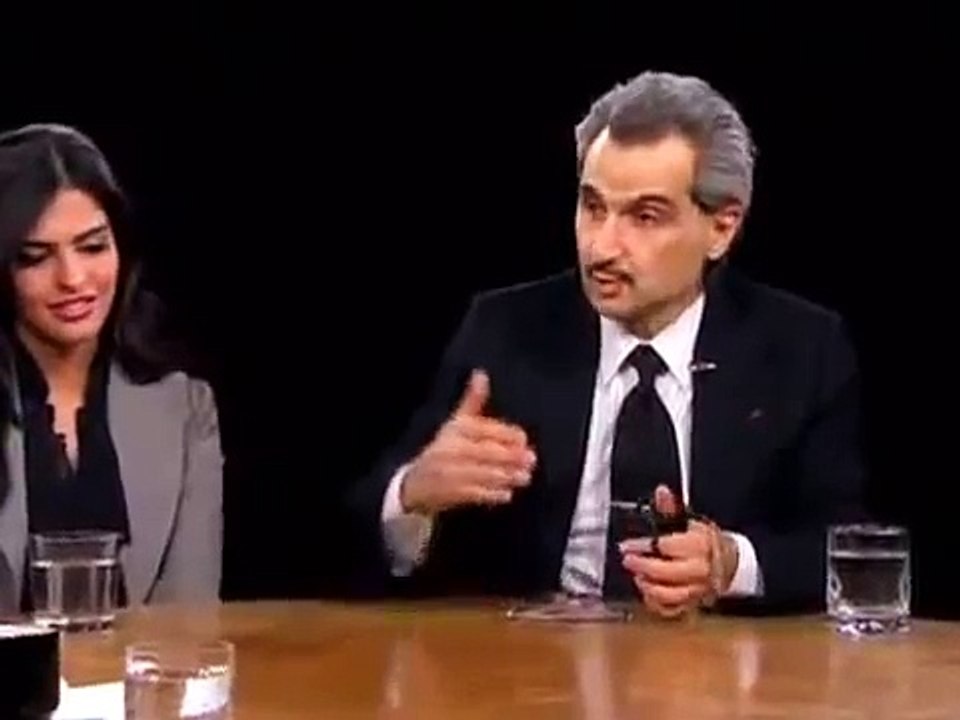 Prince Alwaleed Bin Talal   Princess Ameerah Al Taweel Interviews on Charlie Rose