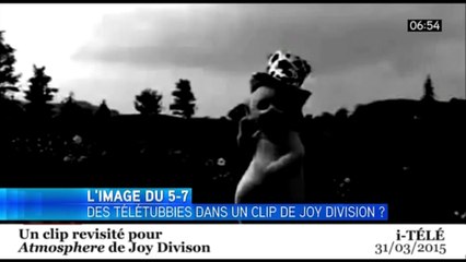Les Télétubies et Joy Division unis dans un même clip