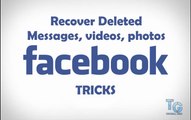 Facebook Recover deleted messages videos and photos update