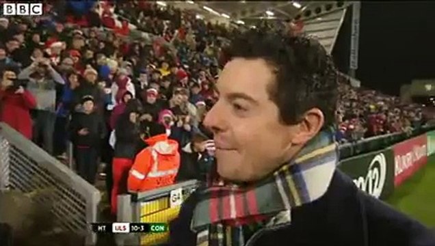 Sport Rory McIlroy laughs off Sweet Caroline tune - YouTube