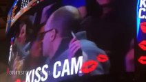 Woman Kisses Man Next to Her on Kiss Cam After Date Snubs Her - YouTube