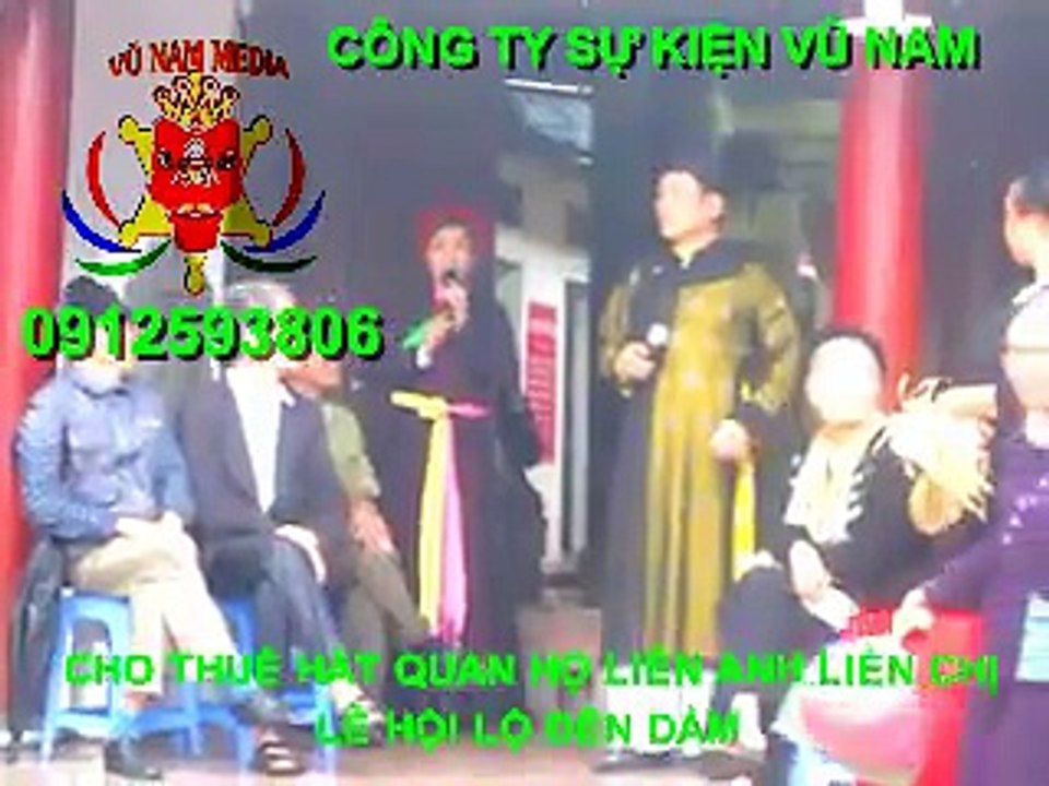 CHO THUÊ HÁT QUAN HỌ LIỀN ANH LIỀN CHỊ 0912593806