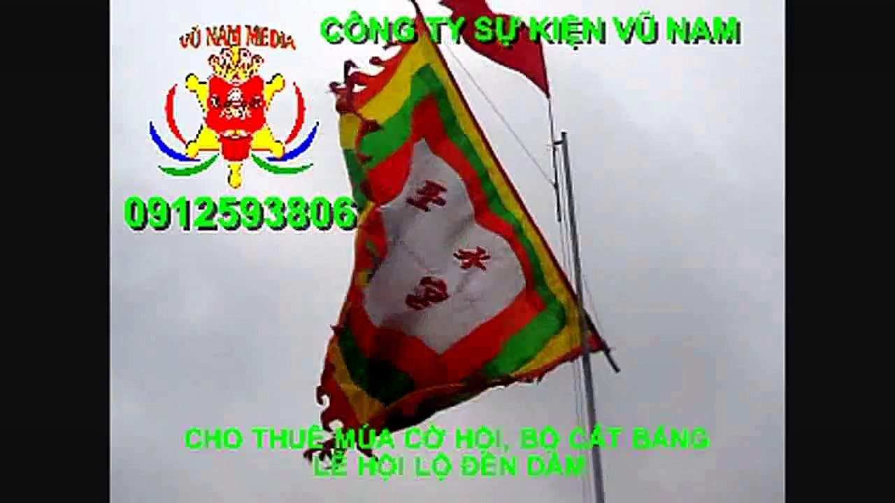 CHO THUÊ MÚA CỜ HỘI, CỜ CHUỐI, BỘ CẮT BĂNG KHAI TRƯƠNG 0912593806