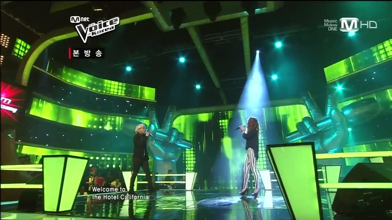 보이스코리아 시즌2 - [Mnet 보이스코리아2 Ep.8] 김남훈vs오상아 - "Hotel California"