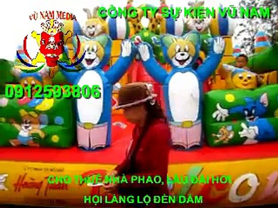 CHO THUÊ NHÀ PHAO, LÂU ĐÀI HƠI, CẦU TRƯỢT HƠI 0912593806