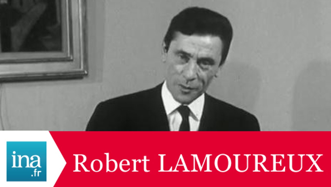 Robert Lamoureux "Comment réussir un poisson d'avril ?" - Archive INA