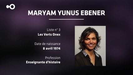 CLIPS DES CANDIDATS - Maryam YUNUS EBENER