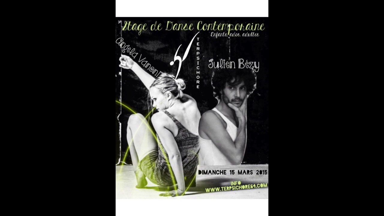 Rétrospective Stage de danse contemporaine Angela Vanoni et Julien Bézi (organisé par Terpsichore)