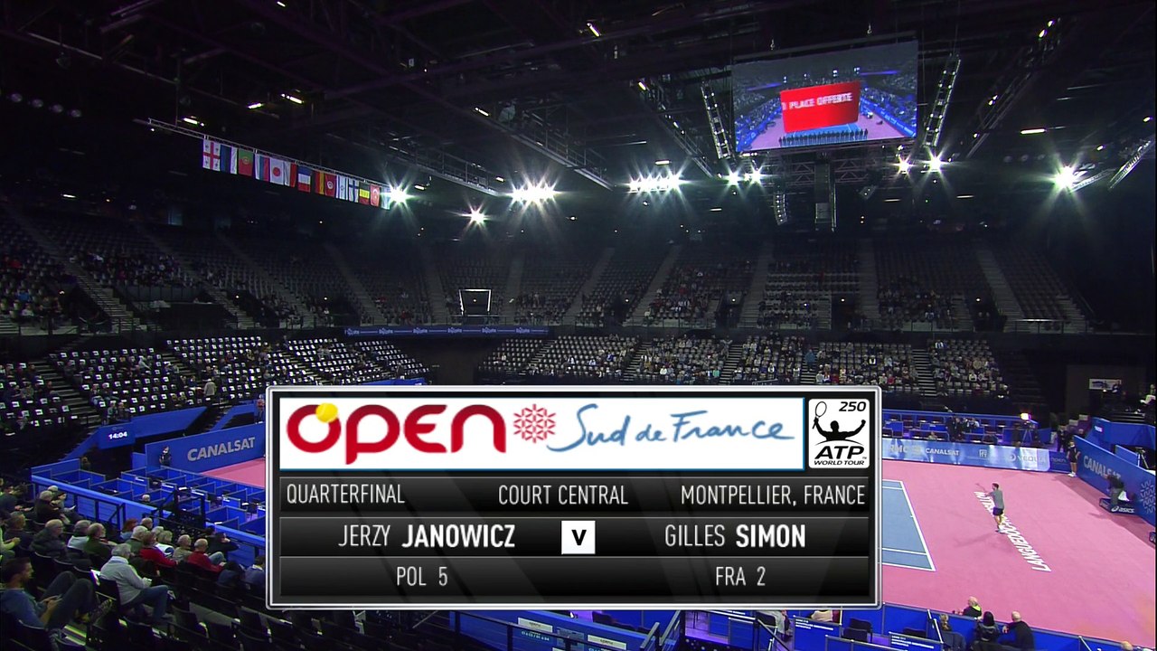 J.Janowicz - G.Simon QF Montpellier 2015