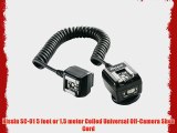 Nissin SC-01 5 foot or 1.5 meter Coiled Universal Off-Camera Shoe Cord