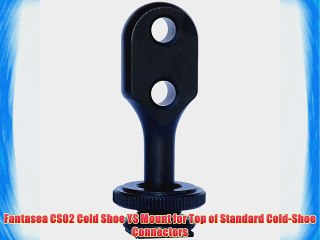 Fantasea CS02 Cold Shoe YS Mount for Top of Standard Cold-Shoe Connectors