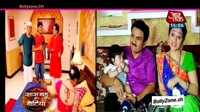 Daya-Jetha Ki Happy Family!! - Taraq Mehta Ka Oolta Chashma - 31st March 2015