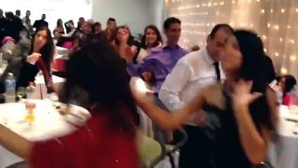 رقص شباب وبنات في حفل رقص متير 2015