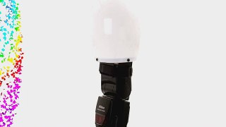 Flashpoint Q Series Diffuser Dome A Size for Certain Shoe Mount Flashes.