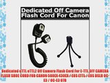 Dedicated eTTL eTTL2 Off Camera Flash Cord For E-TTL OFF CAMERA FLASH SHOE CORD FOR CANON 580EX