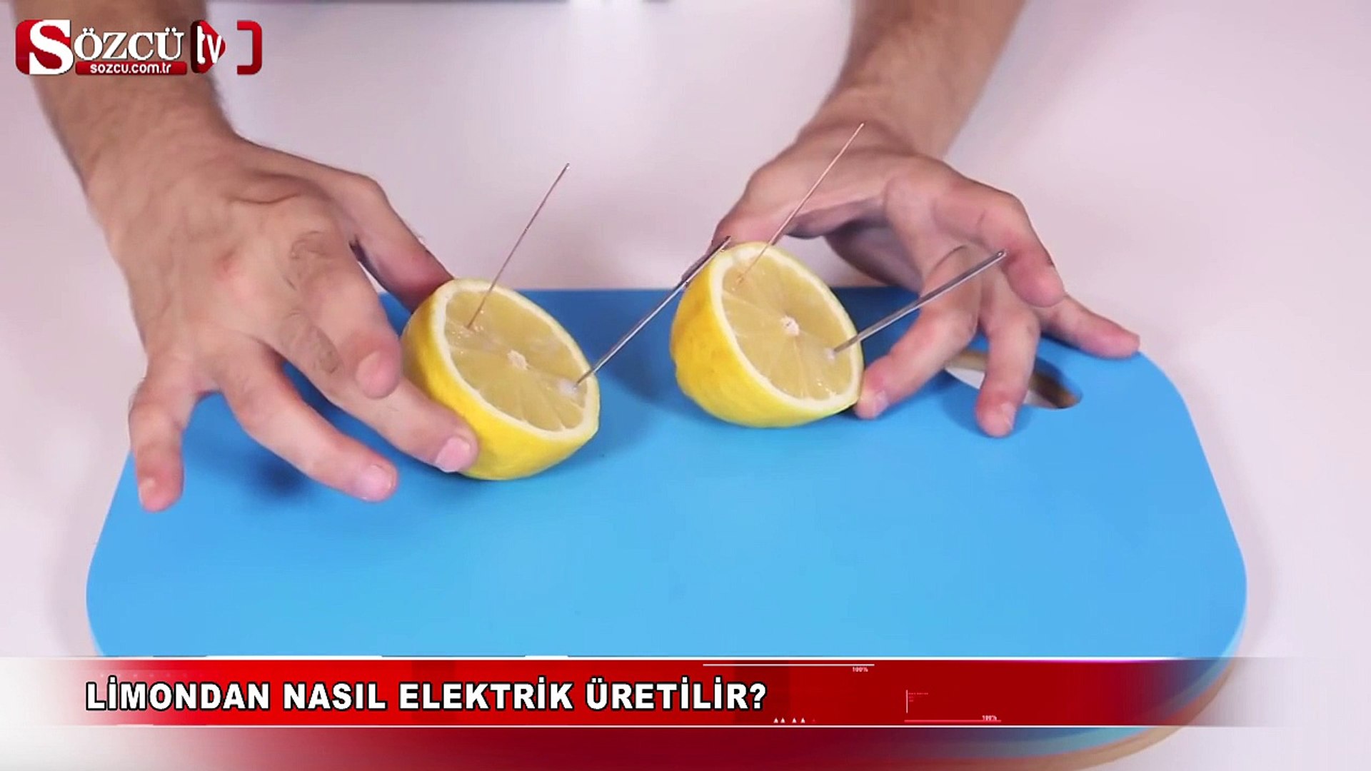 Limondan nasıl elektrik üretilir? - Dailymotion Video
