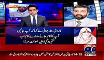 Farooq Sattar Reaction On Saulat's Wife Shown Pictures Of MQM Leaders With Saulat Mirza Celebrating 