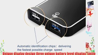 Poweradd? Smile 5000mAh Portable Charger External Battery Power Bank with Auto Detect Technology