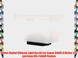 Harbor Digital Ultimate Light Box Kit for Canon 580EX IIVivitar 283 and Sony HVL-F58AM Flashes