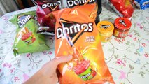 Eating Blended Doritos Tortilla Chips & Dips | WheresMyChallenge