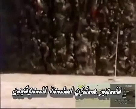 طيار سعودي يستعرض في اليمن امام الحوثين