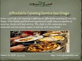 Best & Affordable Lunch Catering San Diego