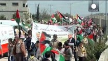 إشتباكات بين فلسطنيين و القوات الاسرائيلية في الذكرى 39 ليوم الأرض