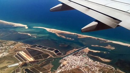 [HD] Ryanair - Amazing views - Algarve - Landing at Faro Airport