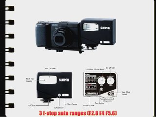 Sunpak PF20XD Digital Camera Auto Flash with Braket