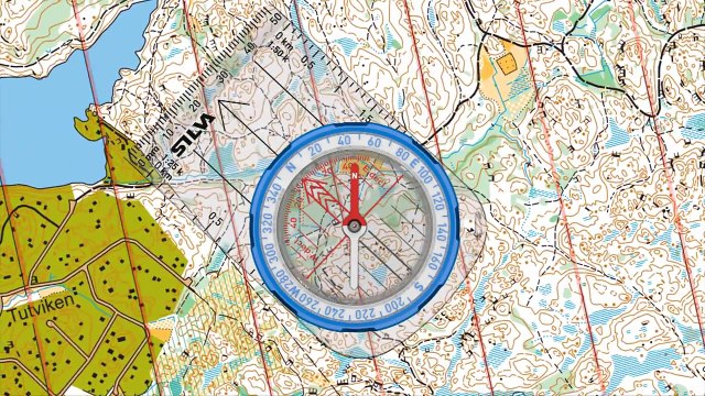 How to use a Compass - easy compass navigation with the Silva 1-2-3 system