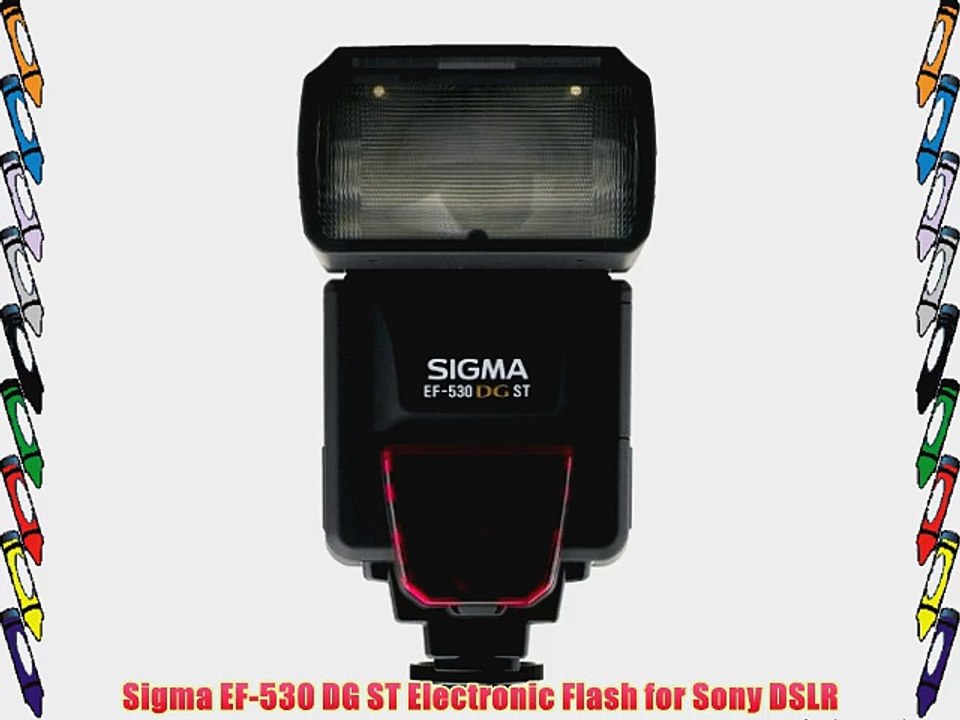 Sigma EF-530 DG ST Electronic Flash for Sony DSLR
