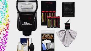 Nikon SB-700 AF Speedlight Flash with (8) Batteries Charger   Accessory Kit for D40 D60 D3000